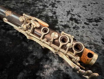 Photo Vintage Selmer Paris K Series Clarinet Set - Full Boehm K7917 and K7921